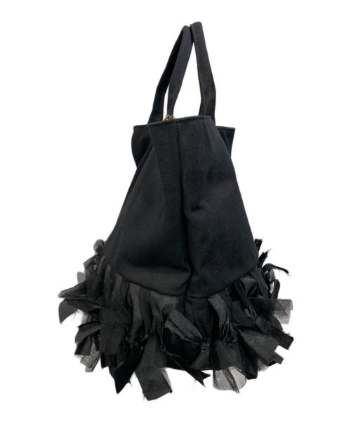LANVIN en Bleu（ランバンオンブルー）LANVIN en Bleu (ランバンオンブルー) レピックトートバッグ ブラックの古着・服飾アイテム