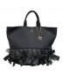 LANVIN en Bleu（ランバンオンブルー）の古着「レピックトートバッグ」｜ブラック