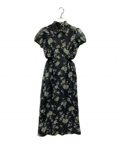 中古・古着通販】CLANE (クラネ) SHEER FLOWER MINI PUFF ONEPIECE