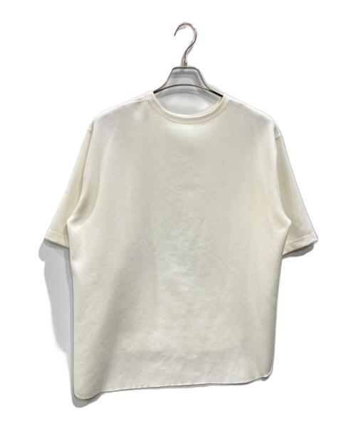 Whim Gazette（ウィムガゼット）Whim Gazette (ウィムガゼット) Vガゼットハーフスリーブプルオーバー ホワイト サイズ:Fの古着・服飾アイテム