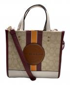 COACHコーチ）の古着「2WAYバッグ」｜ベージュ