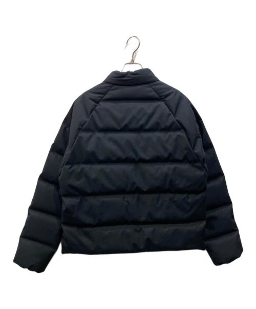 TOMORROW LAND（トゥモローランド）TOMORROW LAND (トゥモローランド) ウールシルクツイル ダウンブルゾン ネイビー サイズ:S 未使用品の古着・服飾アイテム
