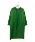 FRAY ID（フレイ アイディー）の古着「テーラーリバーガウンコート」｜グリーン