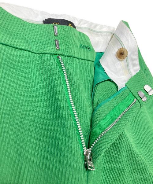 DRAWER（ドゥロワー）DRAWER (ドゥロワー) トラウザーパンツ グリーン サイズ:SIZE40の古着・服飾アイテム