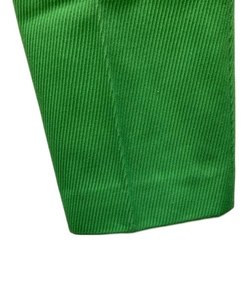 DRAWER（ドゥロワー）DRAWER (ドゥロワー) トラウザーパンツ グリーン サイズ:SIZE40の古着・服飾アイテム