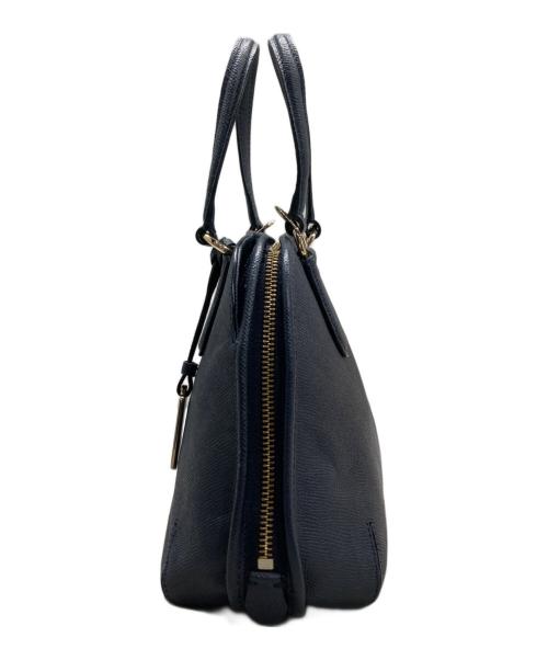 COACH（コーチ）COACH (コーチ) ハンドバッグ ネイビーの古着・服飾アイテム