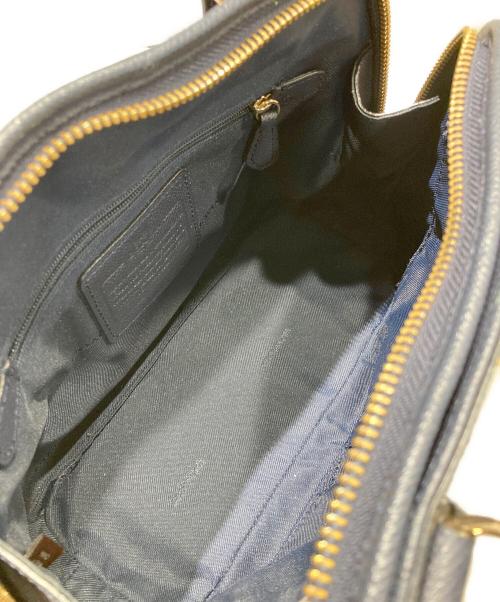 COACH（コーチ）COACH (コーチ) ハンドバッグ ネイビーの古着・服飾アイテム