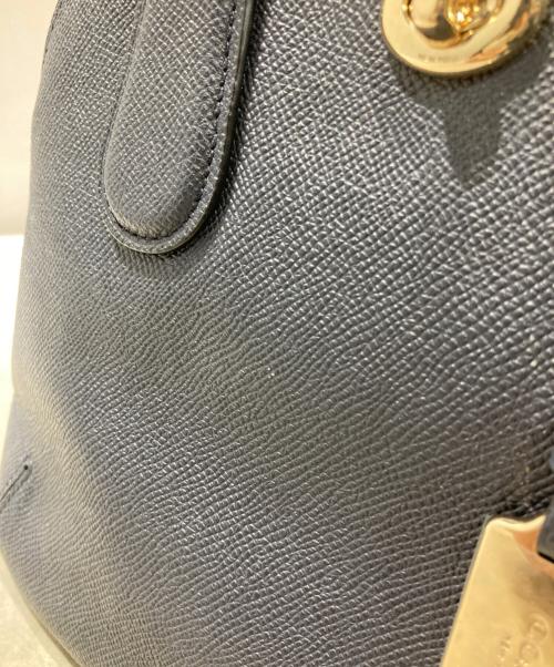 COACH（コーチ）COACH (コーチ) ハンドバッグ ネイビーの古着・服飾アイテム