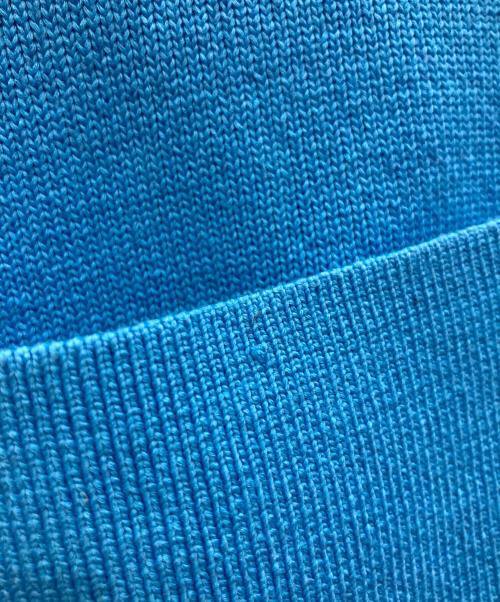 1er Arrondissement（プルミエ アロンディスモン）1er Arrondissement (プルミエ アロンディスモン) 接結ショートカーディガン ブルー サイズ:ーの古着・服飾アイテム