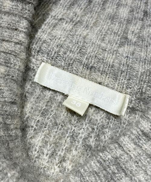 Drawing Numbers（ドローイングナンバーズ）Drawing Numbers (ドローイングナンバーズ) モックネックニット グレー サイズ:38の古着・服飾アイテム