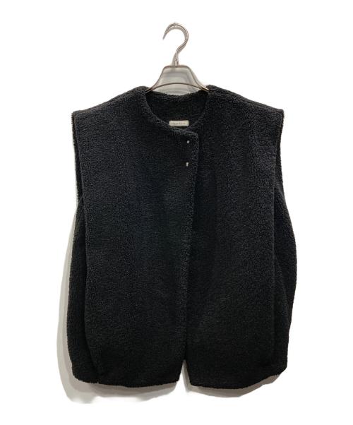 CASA FLINE（カーサフライン）CASA FLINE (カーサフライン) ボアベスト ブラック サイズ:Fの古着・服飾アイテム