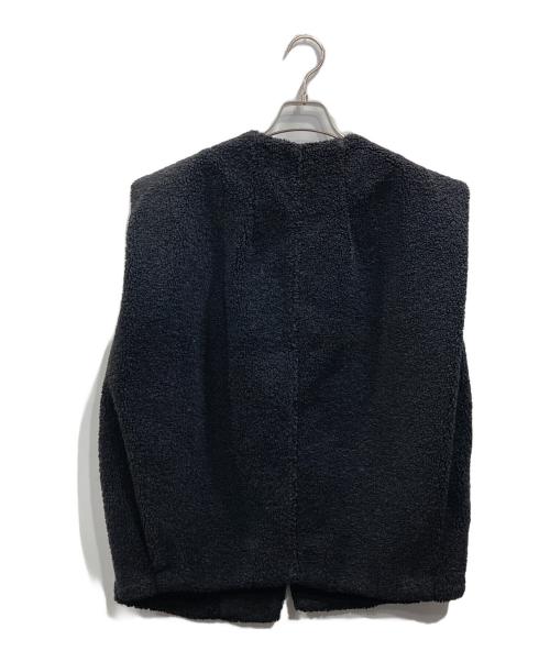 CASA FLINE（カーサフライン）CASA FLINE (カーサフライン) ボアベスト ブラック サイズ:Fの古着・服飾アイテム