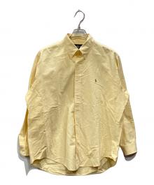 RALPH LAUREN（ラルフローレン）の古着「ボタンダウンシャツ」｜イエロー