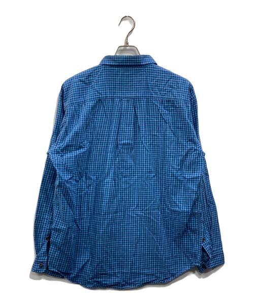 Patagonia（パタゴニア）Patagonia (パタゴニア) ピマコットンシャツ ブルー サイズ:Mの古着・服飾アイテム