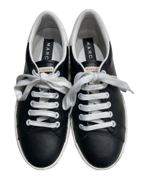 MARC JACOBS（マークジェイコブス）MARC JACOBS (マークジェイコブズ) ローカットスニーカー ホワイト×ブラック サイズ:37の古着・服飾アイテム