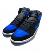 NIKEナイキ）の古着「AIR JORDAN 1 RETRO HIGH OG」｜ブラック×ブルー