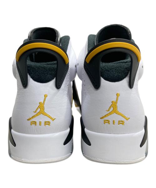 NIKE（ナイキ）NIKE (ナイキ) AIR JORDAN 6 RETRO ホワイト×イエロー サイズ:27.5㎝ 未使用品の古着・服飾アイテム