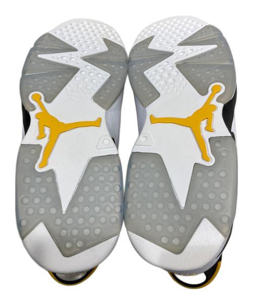NIKE（ナイキ）NIKE (ナイキ) AIR JORDAN 6 RETRO ホワイト×イエロー サイズ:27.5㎝ 未使用品の古着・服飾アイテム