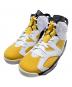 NIKE（ナイキ）の古着「AIR JORDAN 6 RETRO」｜ホワイト×イエロー