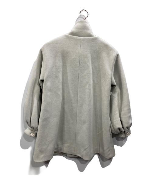 MUGUET（ミュゲ）MUGUET (ミュゲ) ダブルコート ミントグリーン サイズ:SIZE Fの古着・服飾アイテム