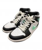 NIKEナイキ）の古着「エアジョーダン1MID」｜ホワイト×ブラック
