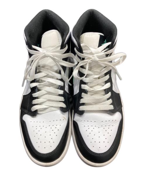 NIKE（ナイキ）NIKE (ナイキ) エアジョーダン1MID ホワイト×ブラック サイズ:27.5㎝の古着・服飾アイテム