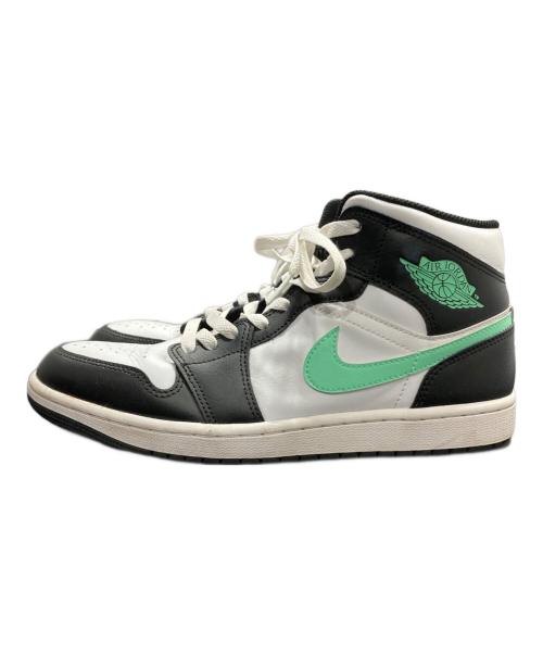 NIKE（ナイキ）NIKE (ナイキ) エアジョーダン1MID ホワイト×ブラック サイズ:27.5㎝の古着・服飾アイテム