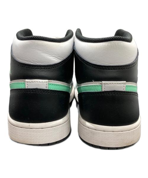 NIKE（ナイキ）NIKE (ナイキ) エアジョーダン1MID ホワイト×ブラック サイズ:27.5㎝の古着・服飾アイテム