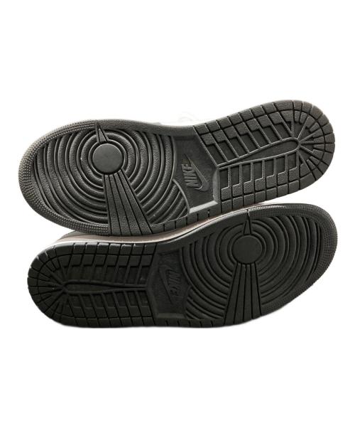 NIKE（ナイキ）NIKE (ナイキ) エアジョーダン1MID ホワイト×ブラック サイズ:27.5㎝の古着・服飾アイテム