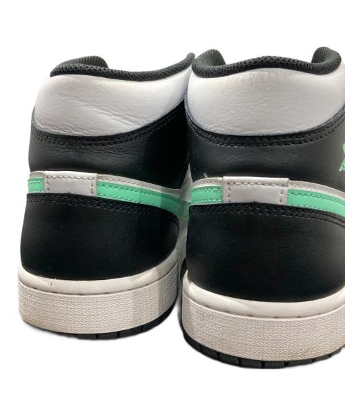 NIKE（ナイキ）NIKE (ナイキ) エアジョーダン1MID ホワイト×ブラック サイズ:27.5㎝の古着・服飾アイテム