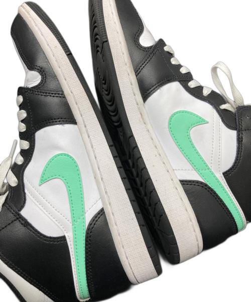 NIKE（ナイキ）NIKE (ナイキ) エアジョーダン1MID ホワイト×ブラック サイズ:27.5㎝の古着・服飾アイテム