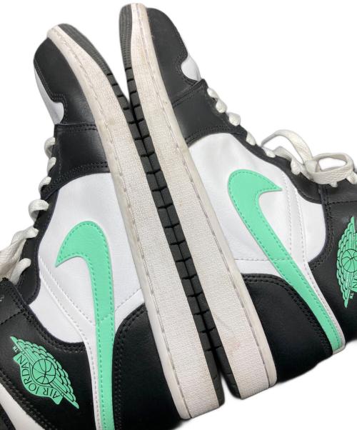 NIKE（ナイキ）NIKE (ナイキ) エアジョーダン1MID ホワイト×ブラック サイズ:27.5㎝の古着・服飾アイテム