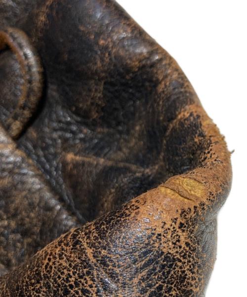 HARLEY-DAVIDSON（ハーレーダビッドソン）HARLEY-DAVIDSON (ハーレーダビッドソン) カウレザージャケット ブラウン サイズ:Mの古着・服飾アイテム