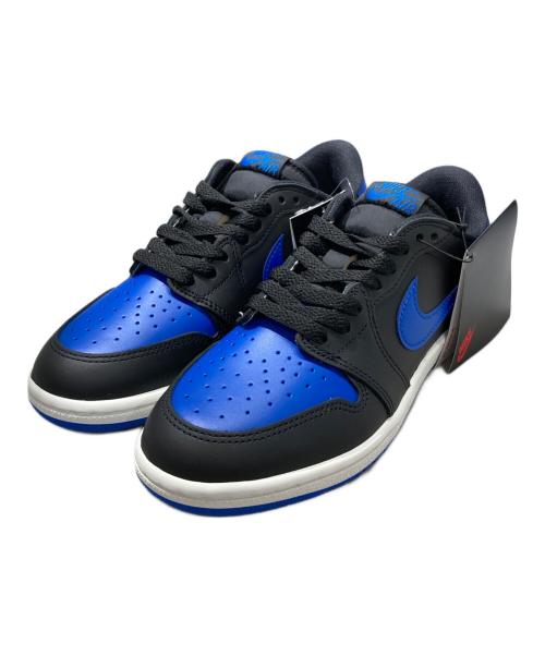 NIKE（ナイキ）NIKE (ナイキ) AIR JORDAN 1 LOW 85 ROYAL ブラック×ブルー サイズ:27㎝ 未使用品の古着・服飾アイテム
