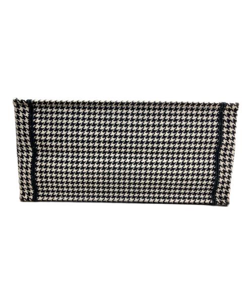 Christian Dior（クリスチャン ディオール）Christian Dior (クリスチャン ディオール) ブックトートミディアム ホワイト×ブラック サイズ:-の古着・服飾アイテム