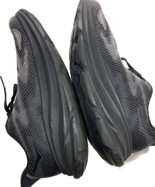 HOKAONEONE（ホカオネオネ）HOKAONEONE (ホカオネオネ) クリフトン 9 ワイド ブラック サイズ:26㎝の古着・服飾アイテム