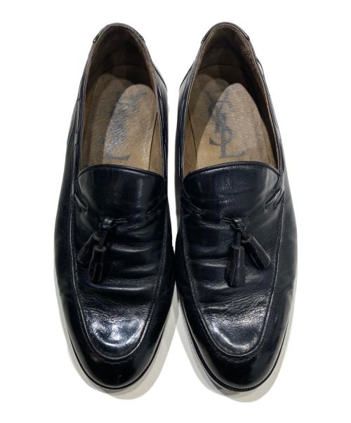 Yves Saint Laurent（イヴサンローラン）Yves Saint Laurent (イヴサンローラン) タッセルシューズ ブラック サイズ:26㎝の古着・服飾アイテム