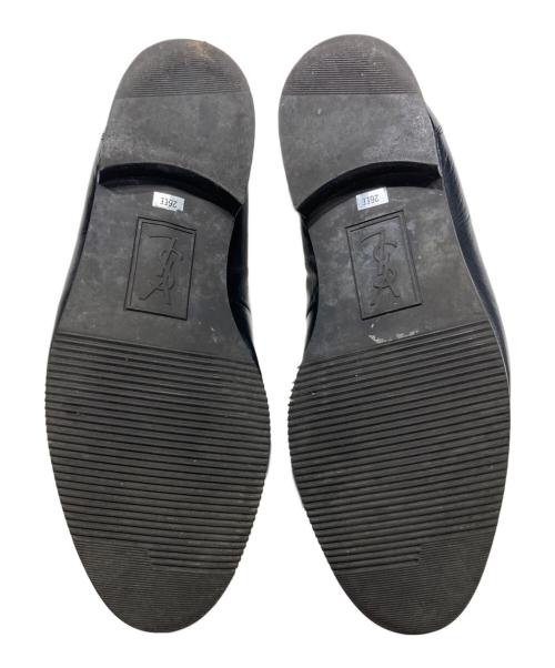 Yves Saint Laurent（イヴサンローラン）Yves Saint Laurent (イヴサンローラン) タッセルシューズ ブラック サイズ:26㎝の古着・服飾アイテム