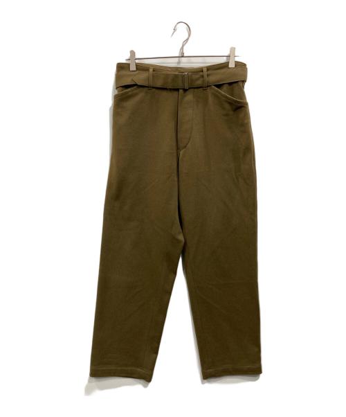 COMOLI（コモリ）COMOLI (コモリ) フェルトンベルテッドパンツ ブラウン サイズ:Sの古着・服飾アイテム
