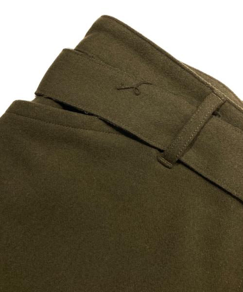 COMOLI（コモリ）COMOLI (コモリ) フェルトンベルテッドパンツ ブラウン サイズ:Sの古着・服飾アイテム