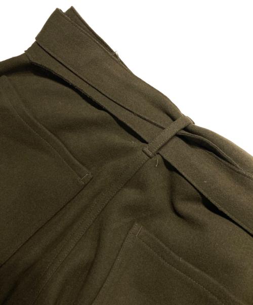 COMOLI（コモリ）COMOLI (コモリ) フェルトンベルテッドパンツ ブラウン サイズ:Sの古着・服飾アイテム