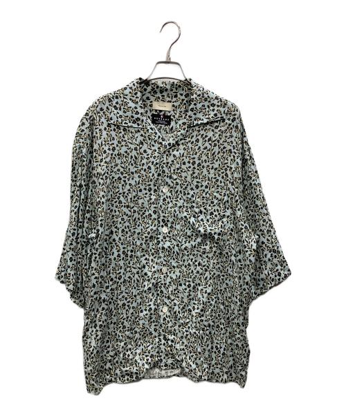 Toironier（トワロニエ）Toironier (トワロニエ) 総柄シャツ ブルー サイズ:Freeの古着・服飾アイテム