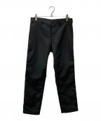 COMME des GARCONS HOMMEコムデギャルソン オム）の古着「ウール混パンツ」｜ブラック