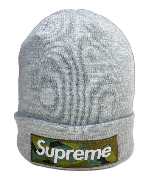 SUPREME（シュプリーム）Supreme (シュプリーム) New Era (ニューエラ) キャップ グレーの古着・服飾アイテム