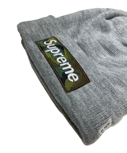 SUPREME（シュプリーム）Supreme (シュプリーム) New Era (ニューエラ) キャップ グレーの古着・服飾アイテム