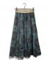 O'NEIL OF DUBLIN (オニールオブダブリン) 総柄スカート ブルー サイズ:F：4000円