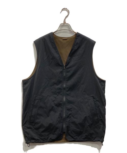 STEVEN ALAN（スティーブンアラン）STEVEN ALAN (スティーブンアラン) リバーシブルベスト ブラック サイズ:Lの古着・服飾アイテム