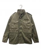 AVIREXアヴィレックス）の古着「M-65ミリタリーフィールドジャケット」｜カーキ