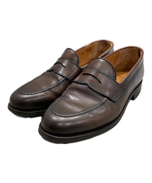 berwick（バーウィック）berwick (バーウィック) ローファー ブラウン サイズ:UK6 1/2の古着・服飾アイテム