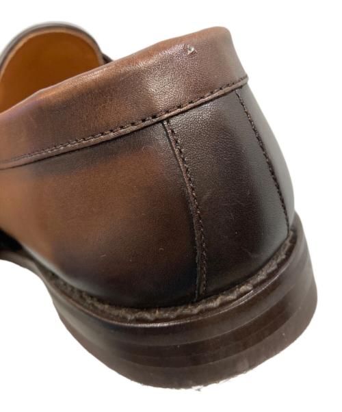 berwick（バーウィック）berwick (バーウィック) ローファー ブラウン サイズ:UK6 1/2の古着・服飾アイテム